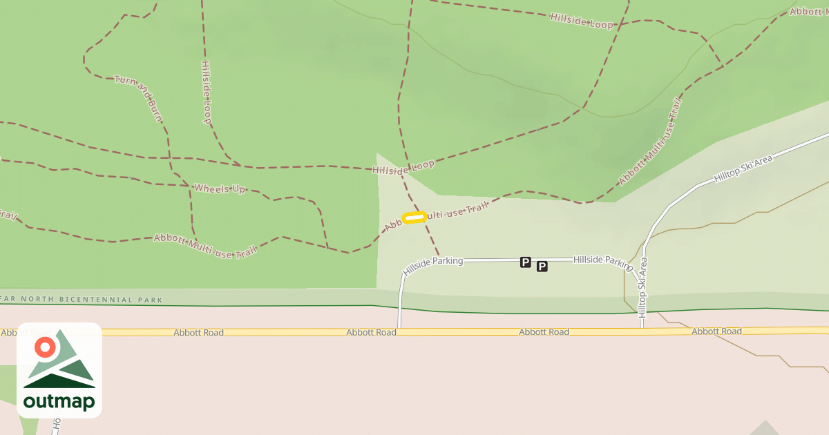 Map of Abbott Multi-use Trail