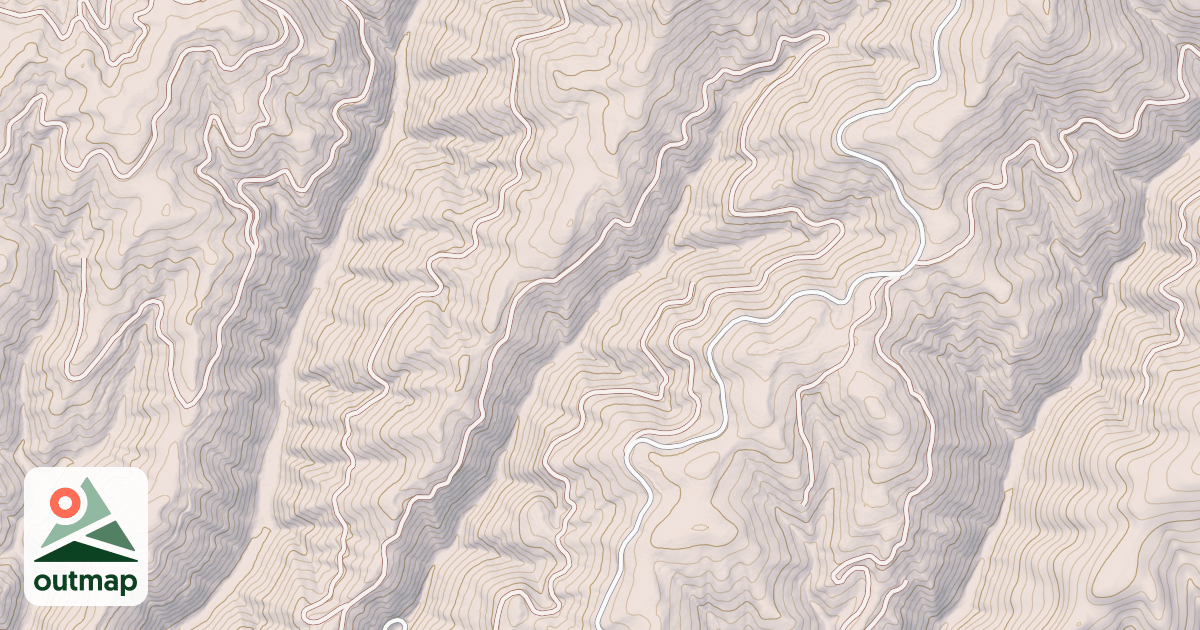 Map of MIDDLE RIDGE