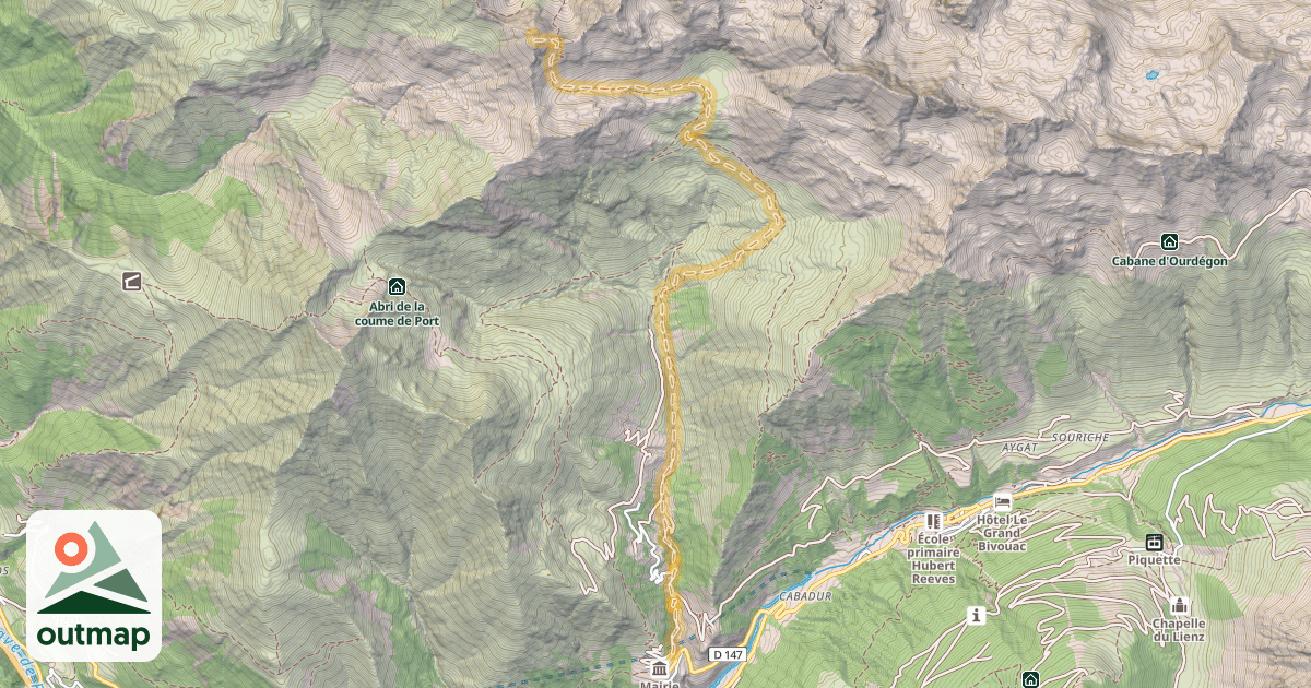 Map of Soum Arrouy — Sers