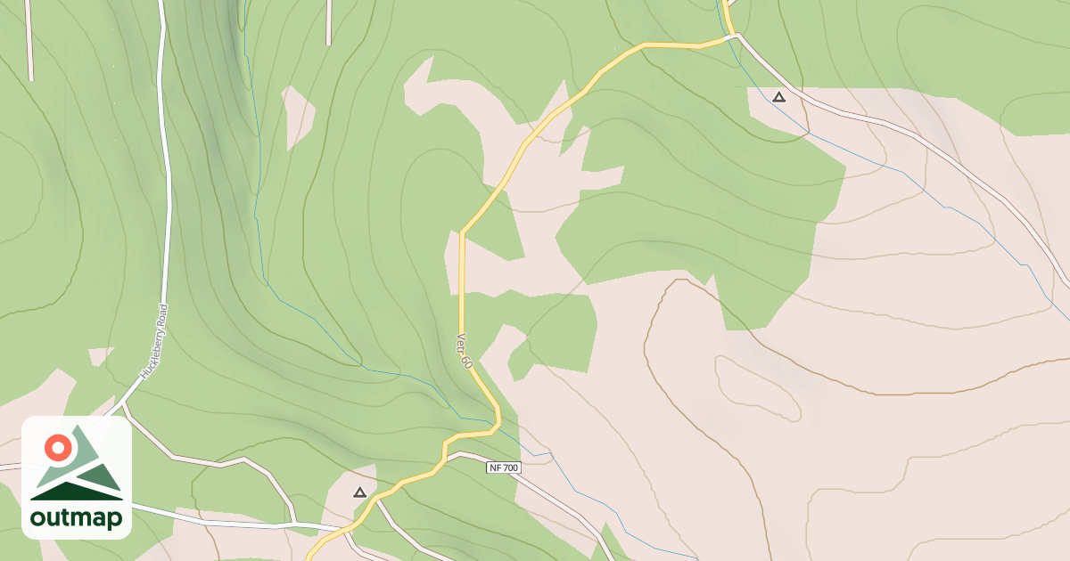 Map of Rocktop Snomo Trail