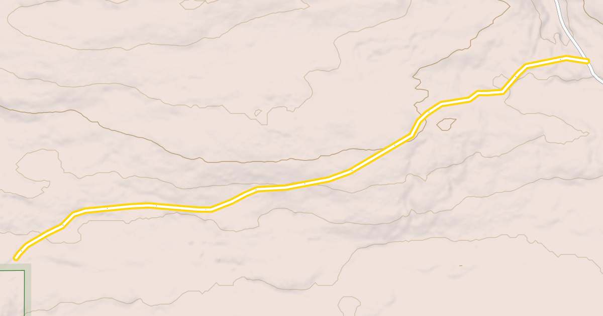 Map preview of Forest Road 158A