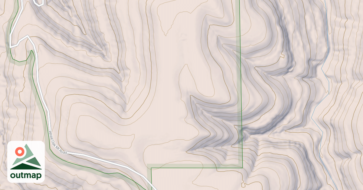 Map of USFS Motor Vehicle Use Map Roads {F3C9CFF2-A677-4A39-9919-28289B5D5B8F}
