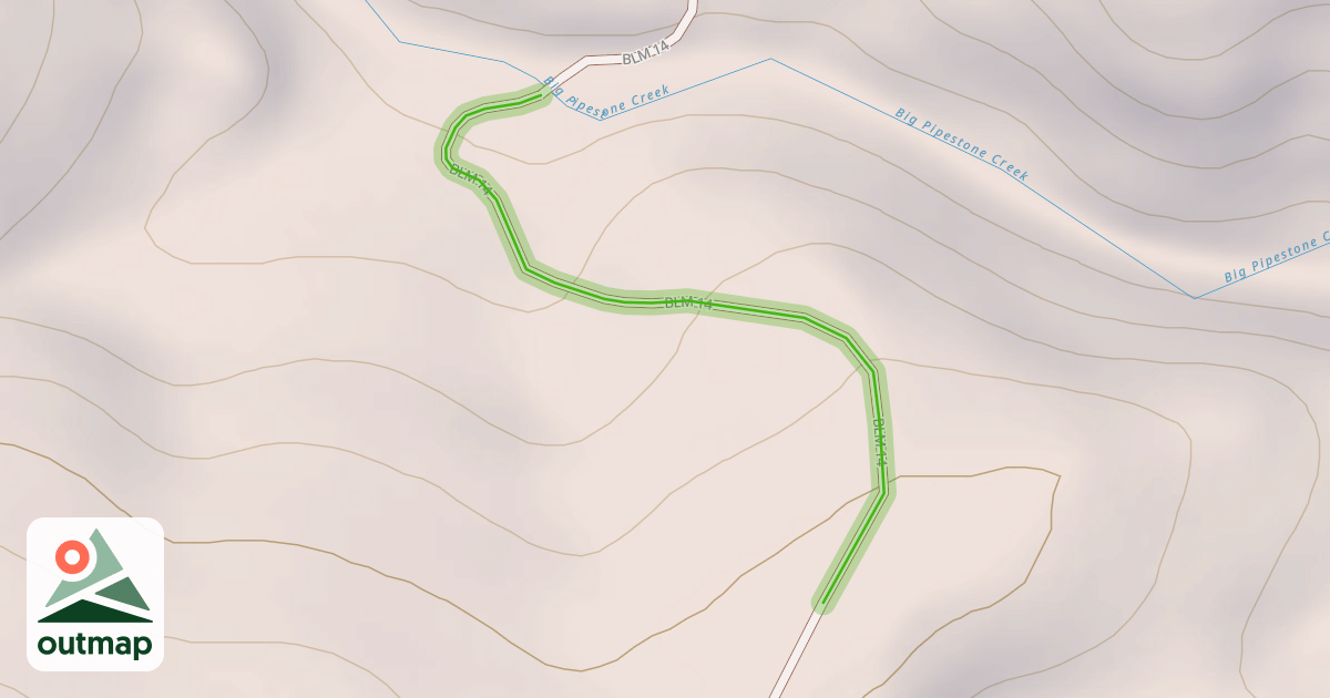 Map of BLM 14