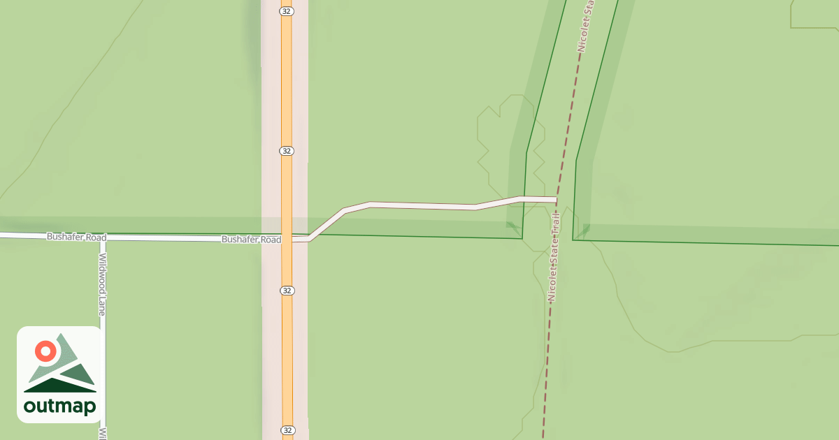 Map of Atv Trail Lkln15