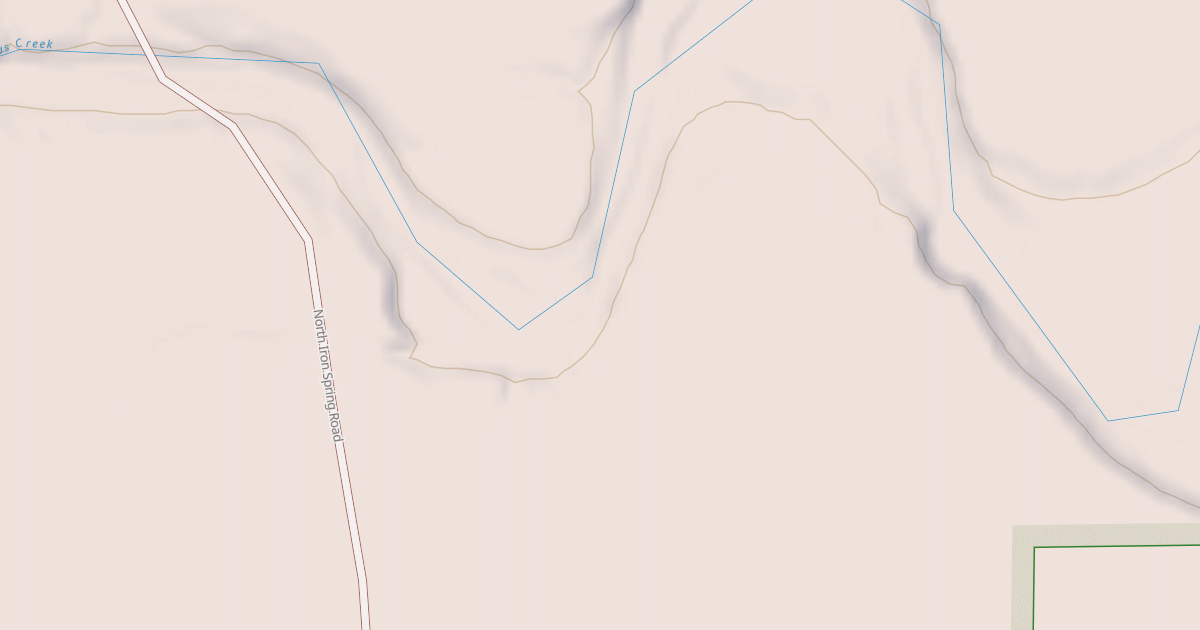 Map preview of NORTH IRON SPRING A