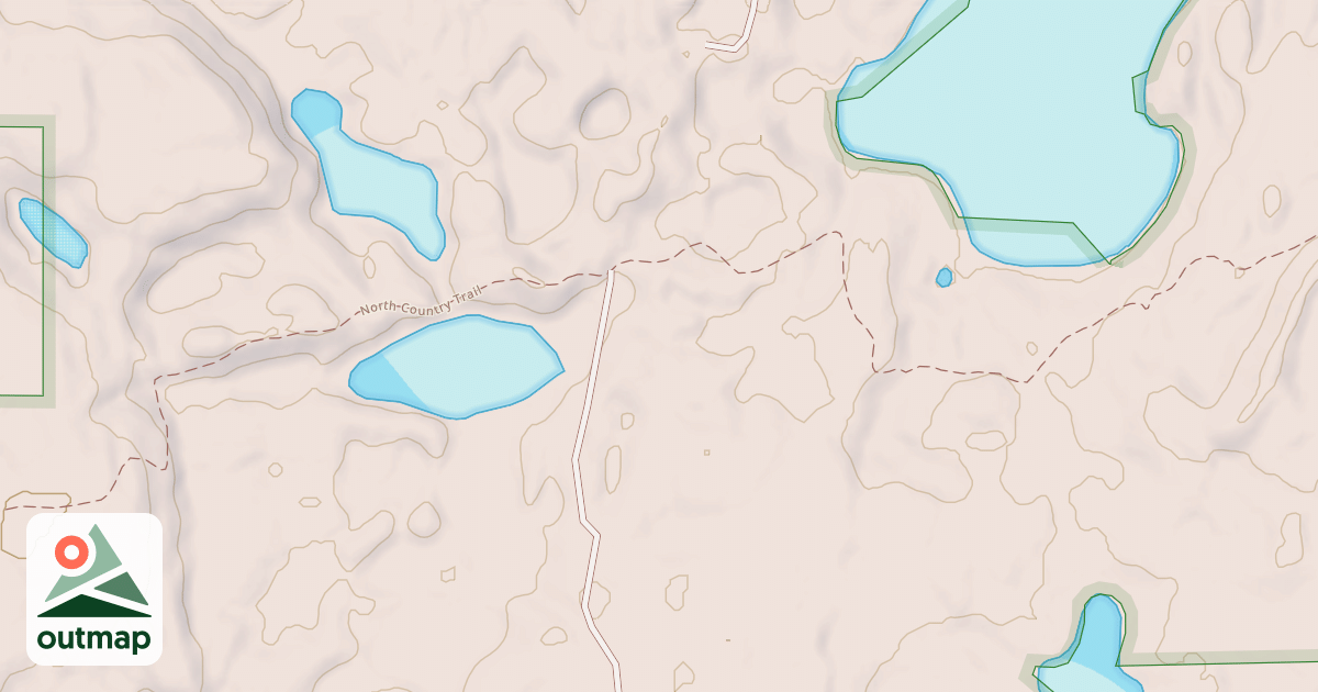 Map of BLUE BILL LAKE ROAD SPUR C