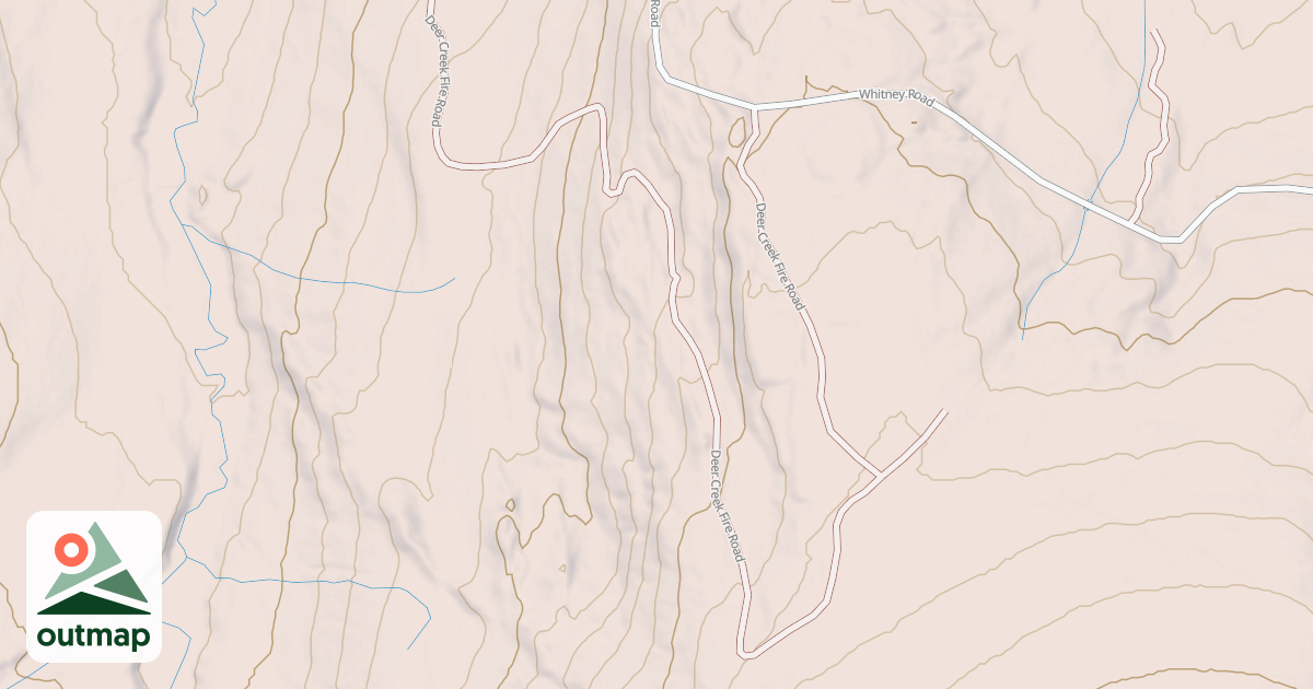 Map of DEER CREEK FIRE