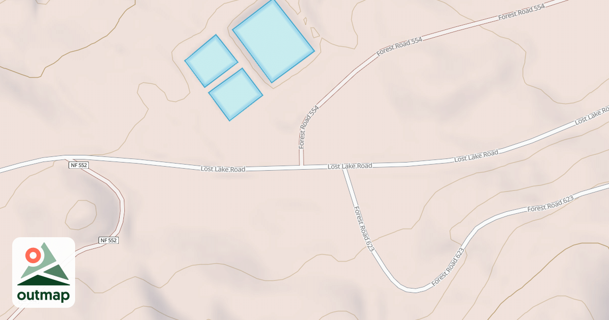 Map of CABIN CREEK