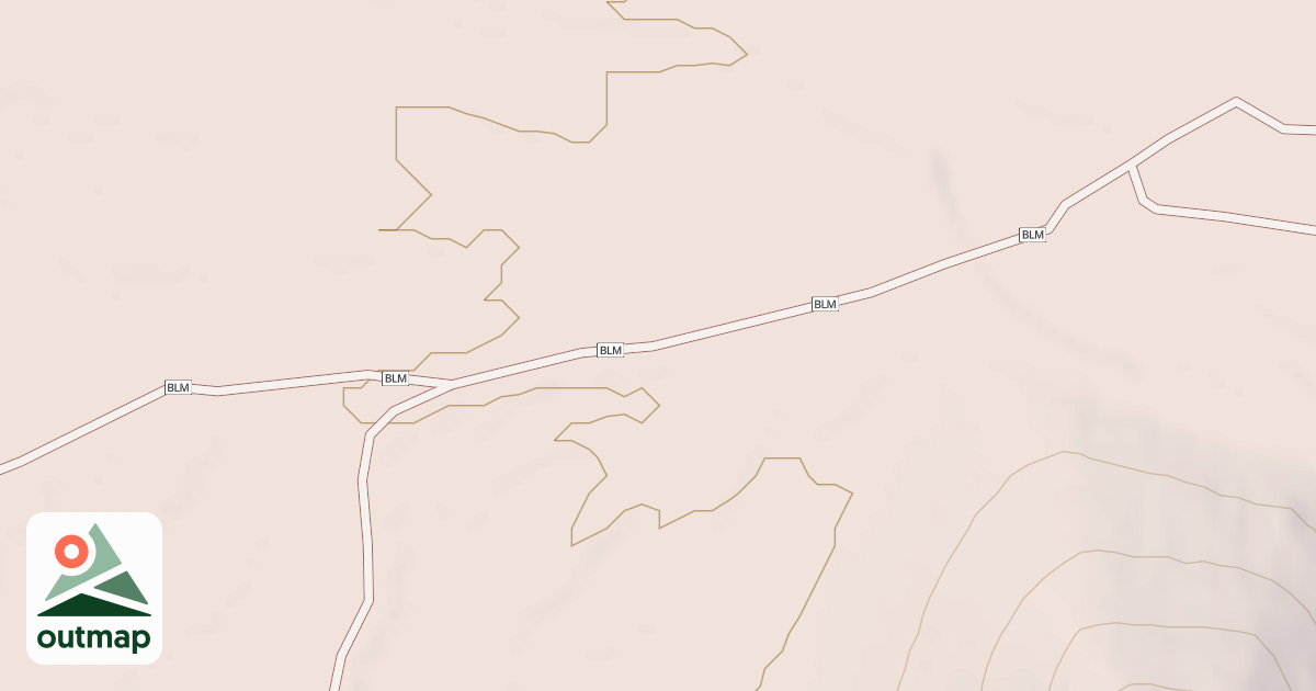 Map of BLM National GTLF Public Motorized Roads 098a8703-17e5-4a55-baae-4a959d0478a6