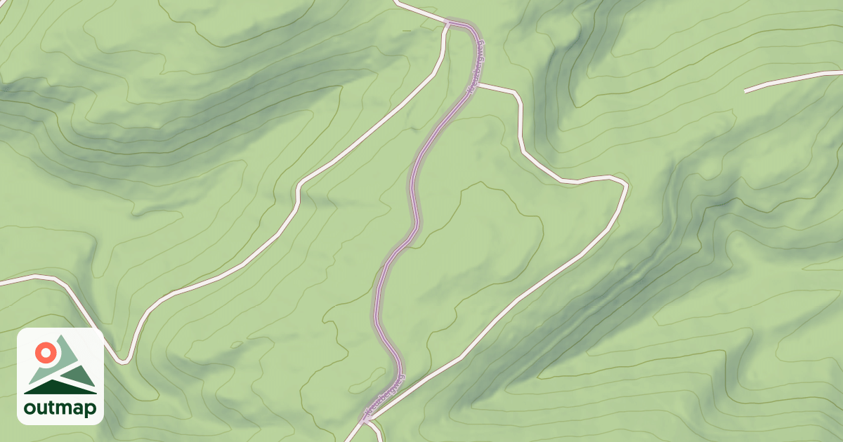 Map of Kreuzbergweg