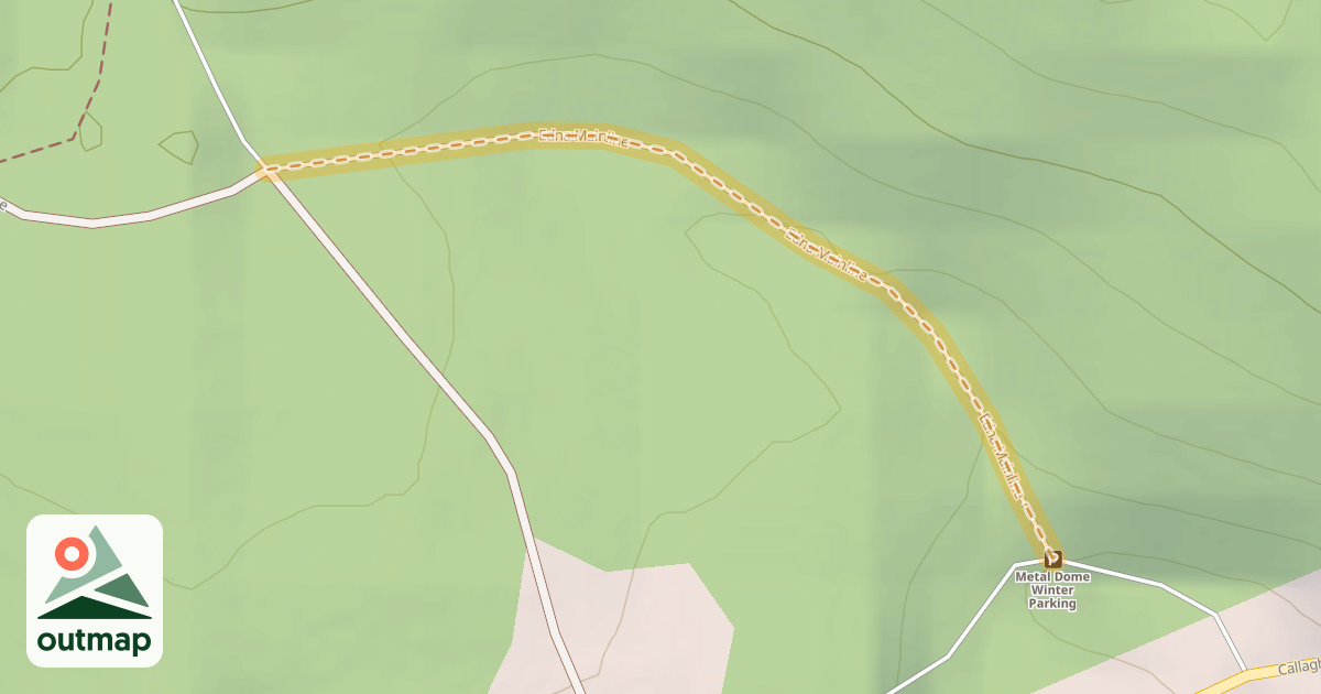 Map of Edna Mainline