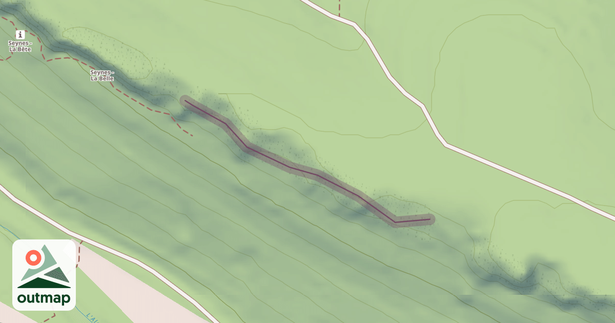 Map of Seynes
