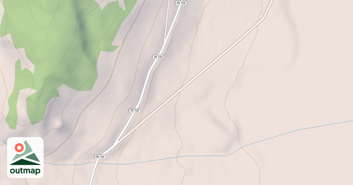 Map of USFS National Forest System Roads {D5360E4E-9297-4559-BCE8-BA6CA25836D6}