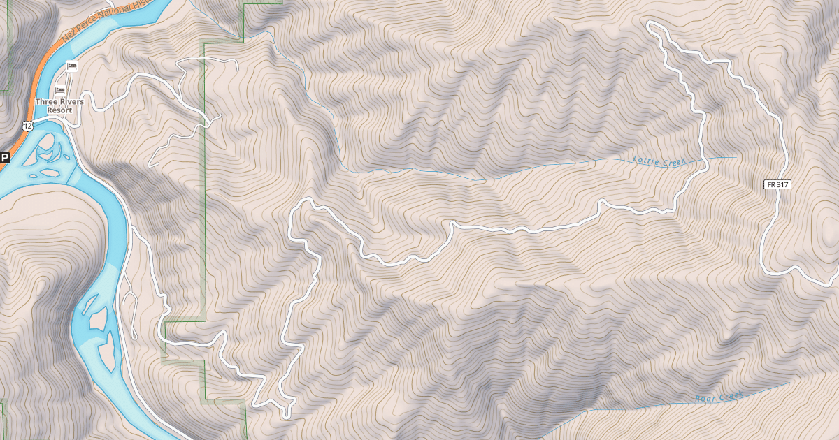 Map preview of COOLWATER RIDGE