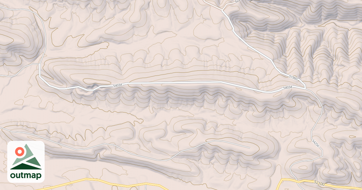 Map of USFS National Forest System Roads {A0F94DA4-ABAB-4792-A413-F61D8595B967}
