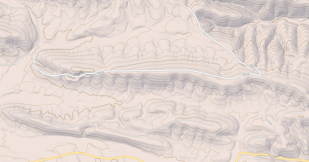Map preview of USFS National Forest System Roads {A0F94DA4-ABAB-4792-A413-F61D8595B967}