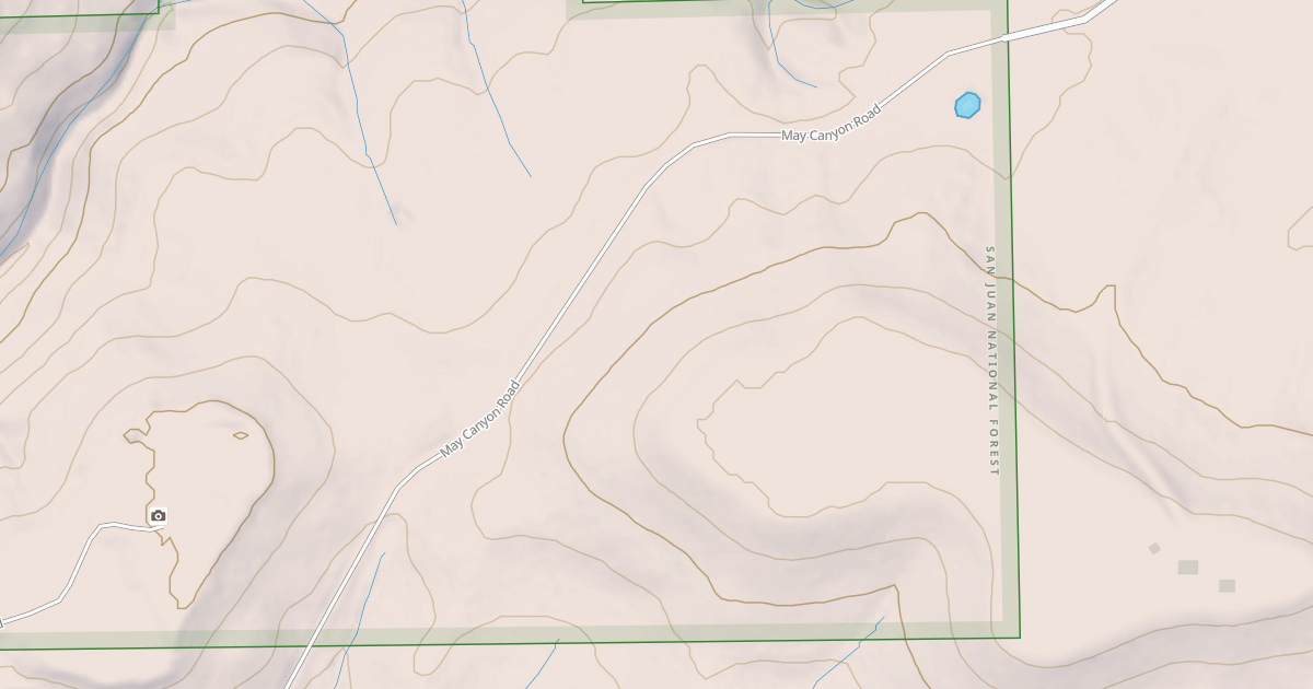 Map preview of MAY CANYON