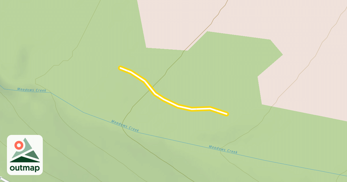 Map of Meadow Trail