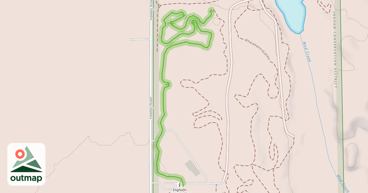 Map of Thru the Hawthorns