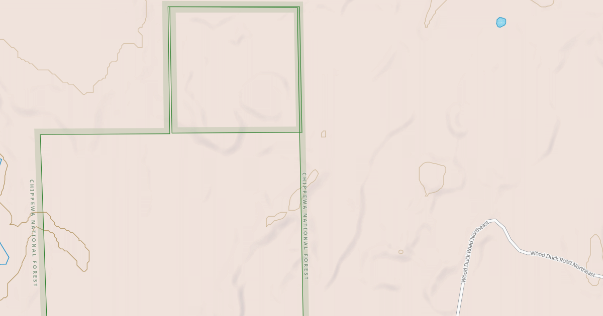 Map preview of PIMUSHE TRAIL SPUR B