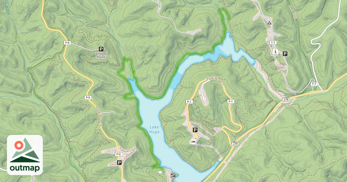 Map of Furnace Trail