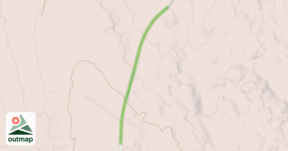 Map of Chadbourne Ridge Road