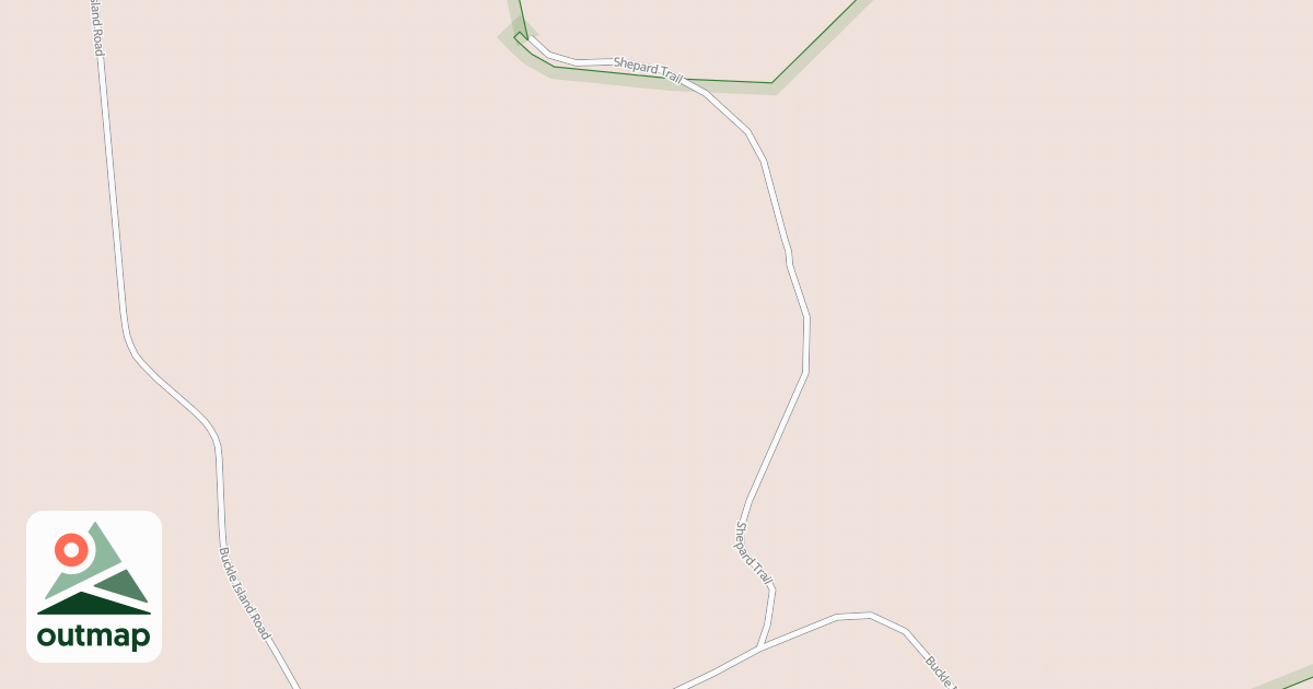 Map of BUCKLE ISLAND A