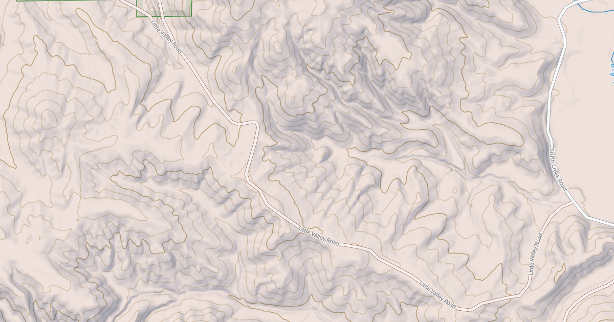 Map preview of BLM National GTLF Public Motorized Roads 17b1fe27-57b8-4147-996e-e9efafd32703
