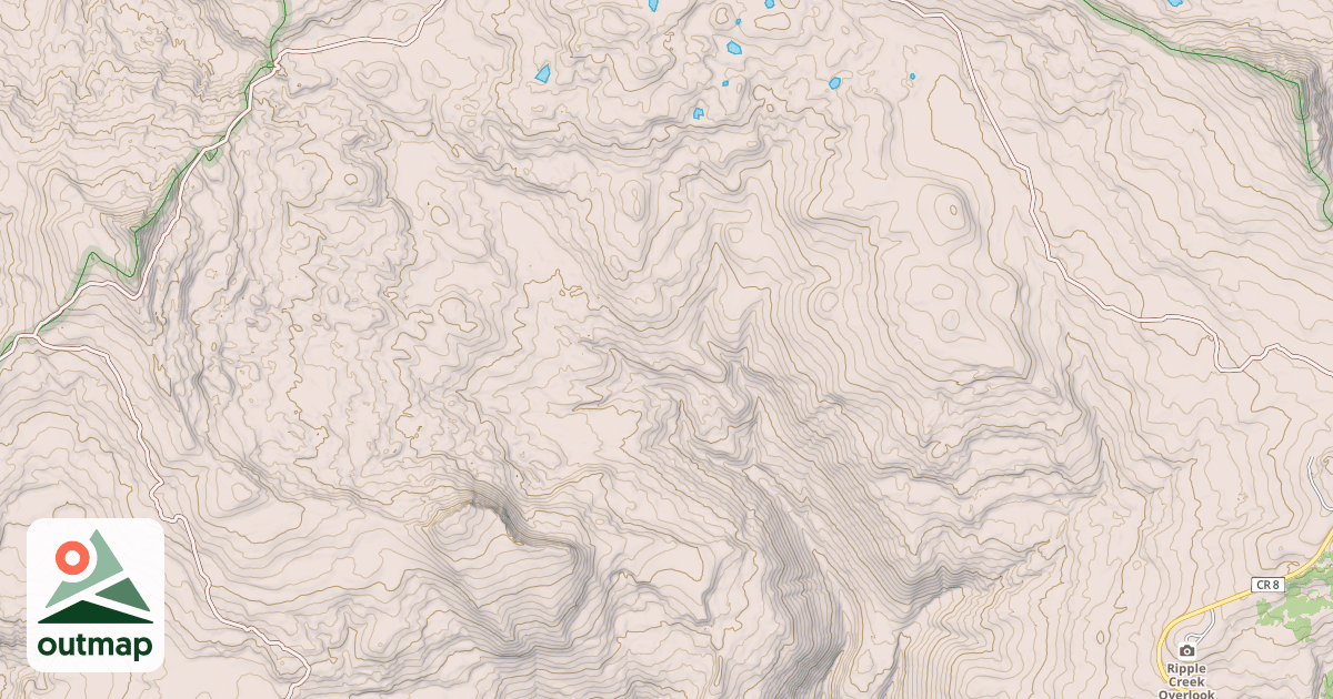 Map of Snell Creek