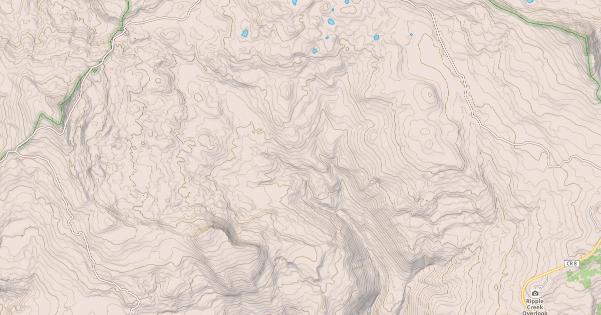 Map preview of Snell Creek