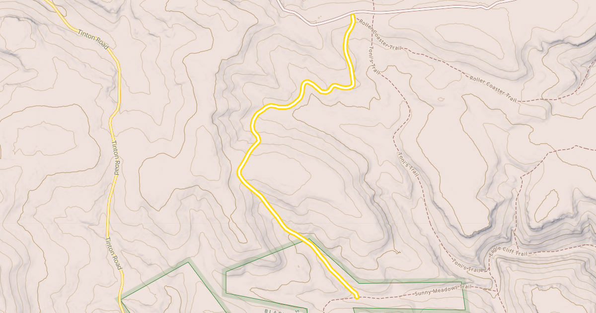 Map preview of What the Hell Trail
