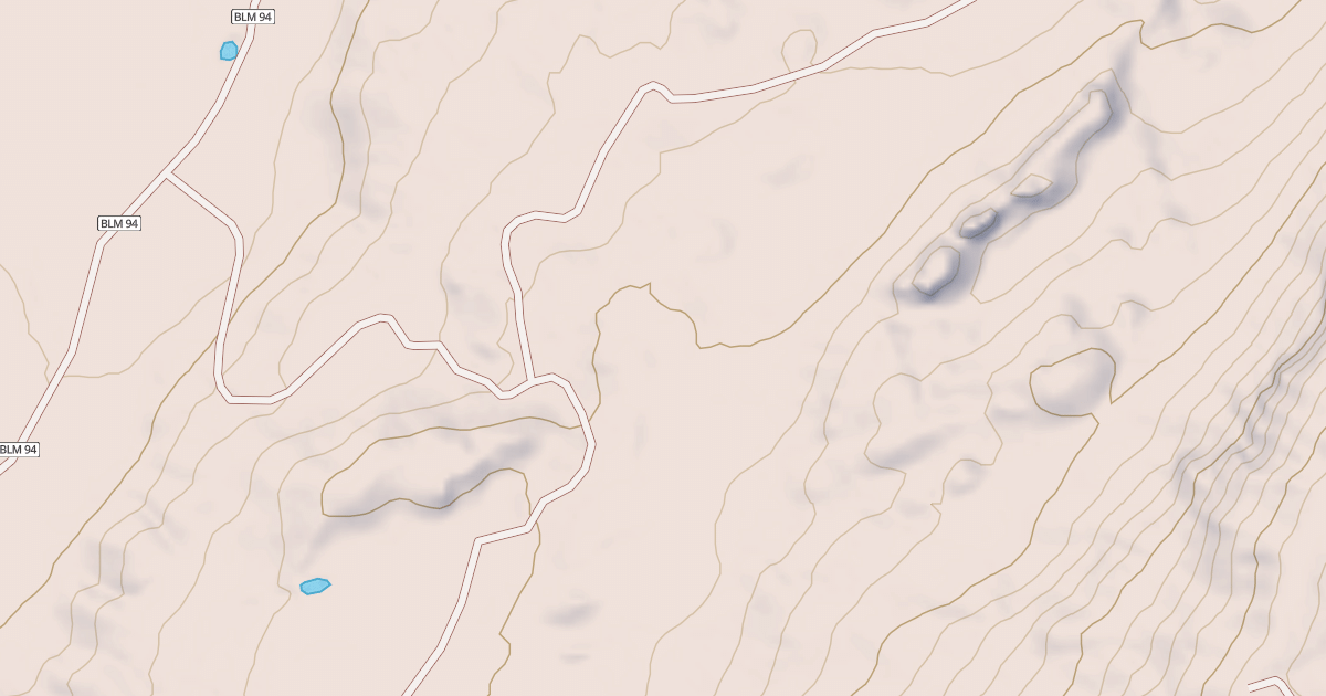 Map preview of BLM National GTLF Public Motorized Roads 1394d326-6a8f-4207-9371-e143e378d42f
