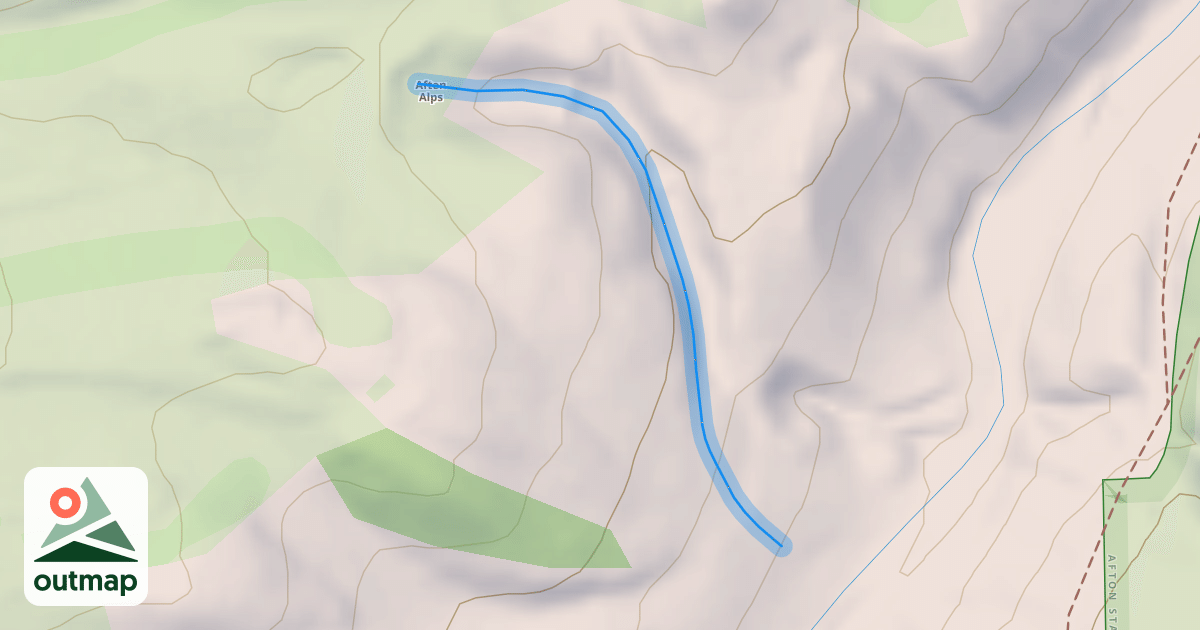 Map of Chris's Canyon