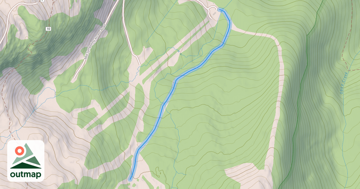 Map of Glissando Glades