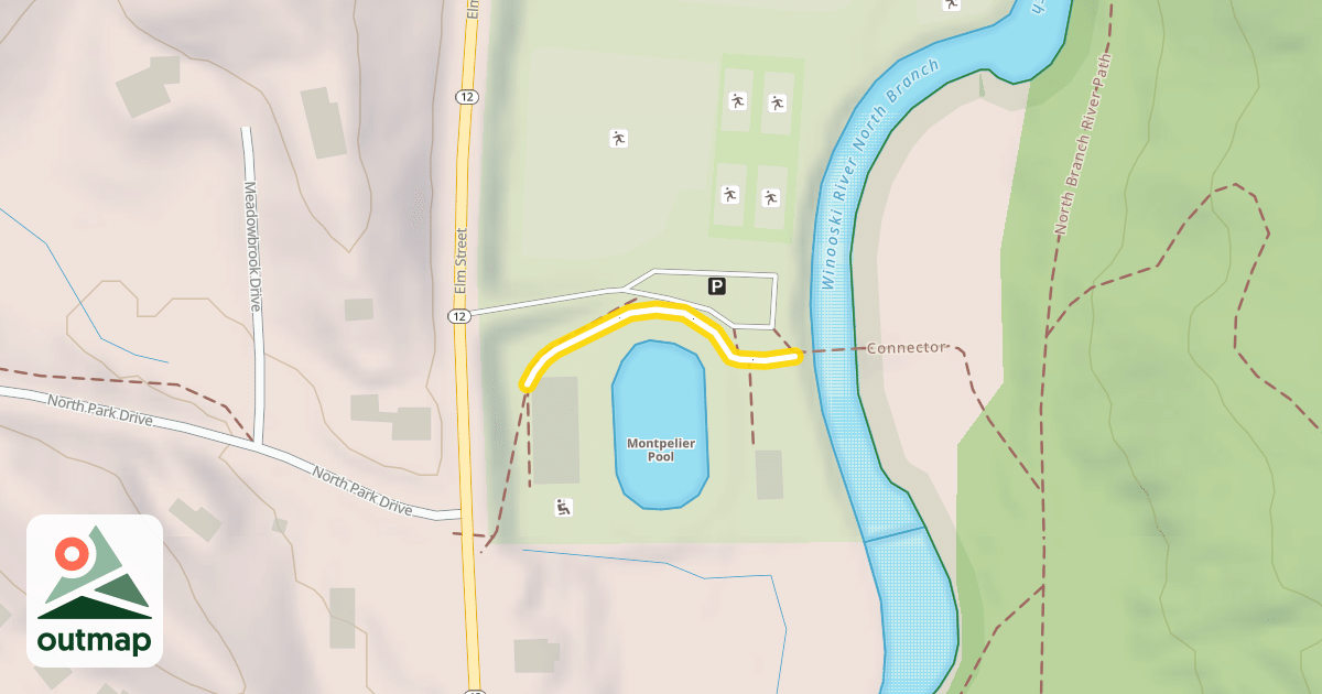 Map of Recreation Fields Access