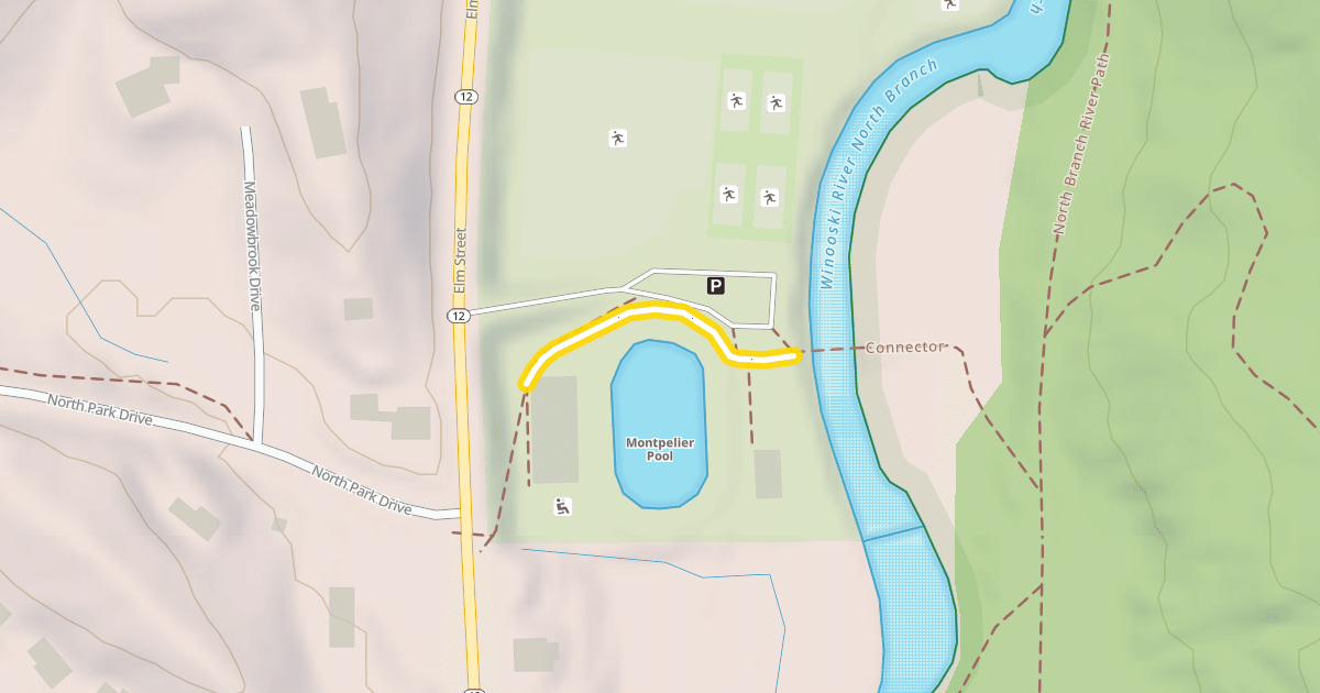 Map preview of Recreation Fields Access