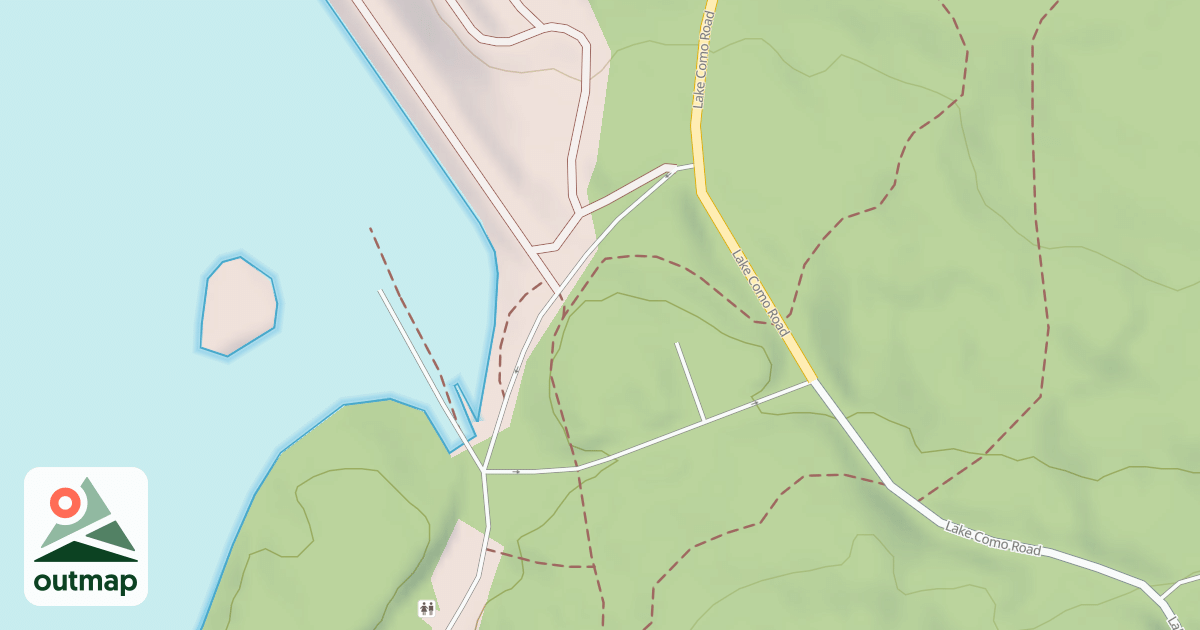Map of (FDR) DAM CROSSING