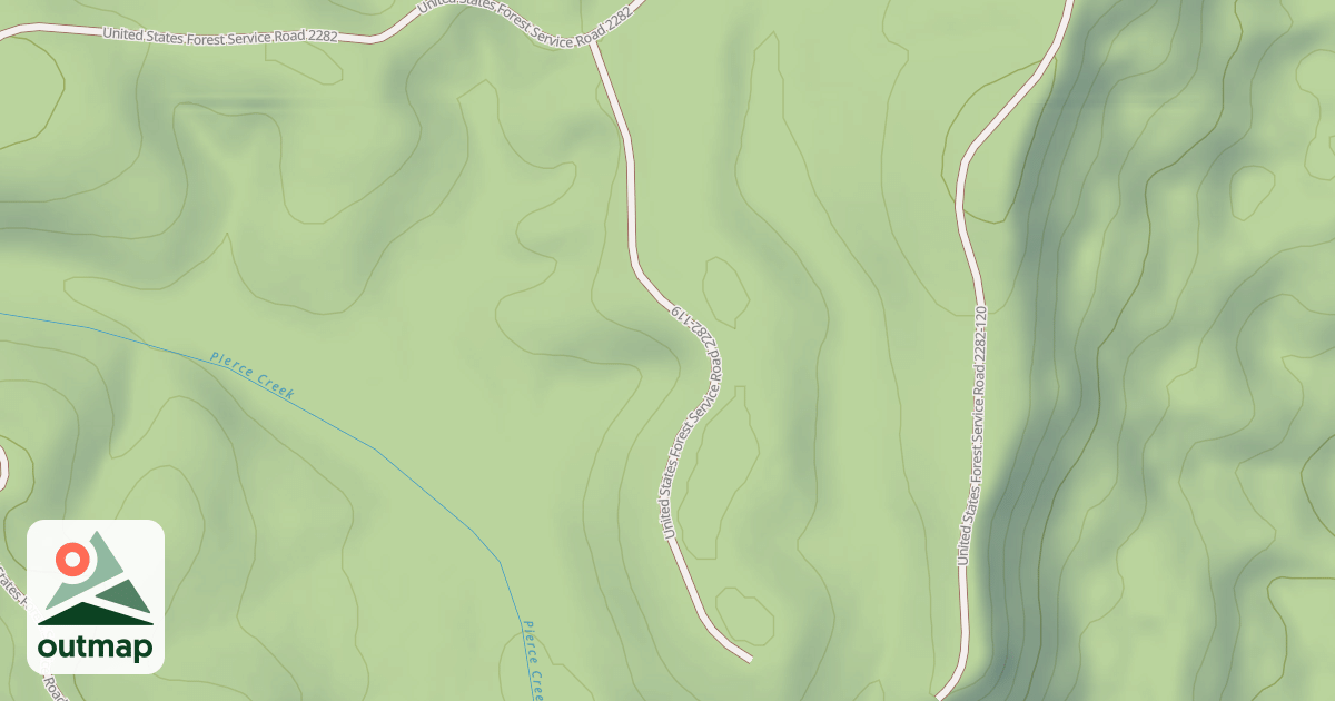 Map of USFS National Forest System Roads {0CF4CDE1-45D0-4A71-B607-9D86AA6D132C}