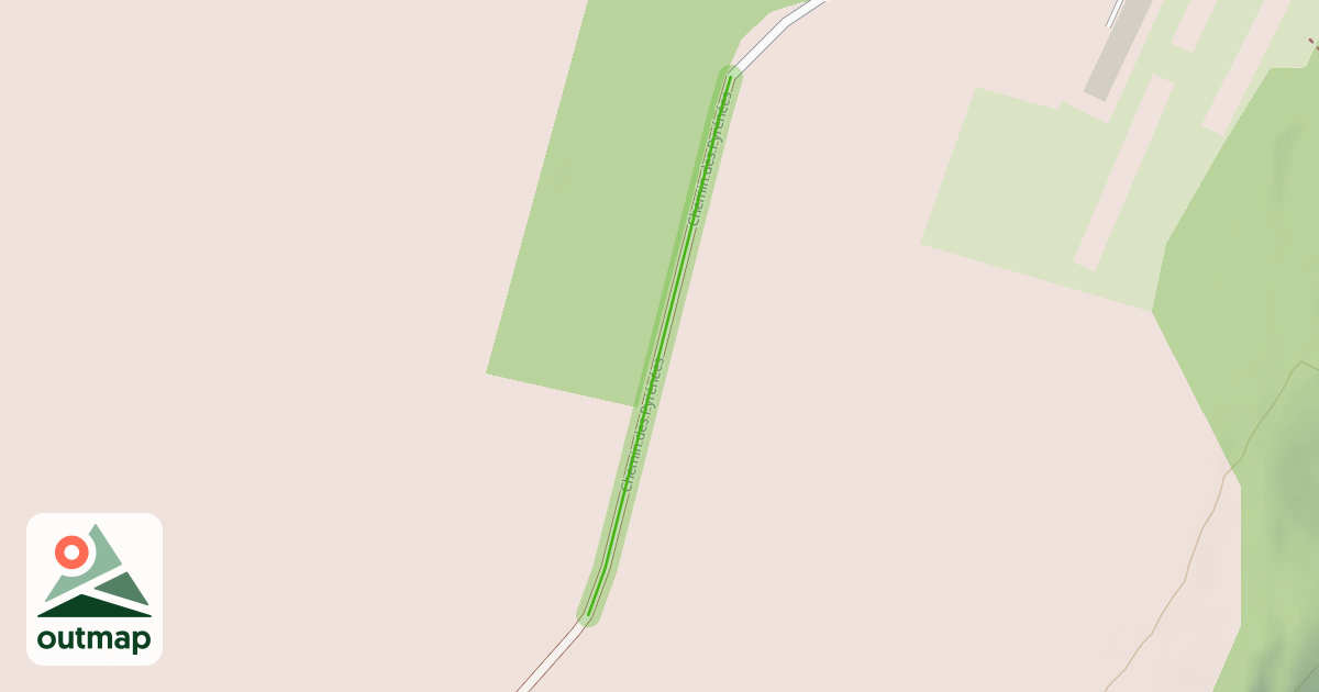 Map of Chemin des Pyrénées