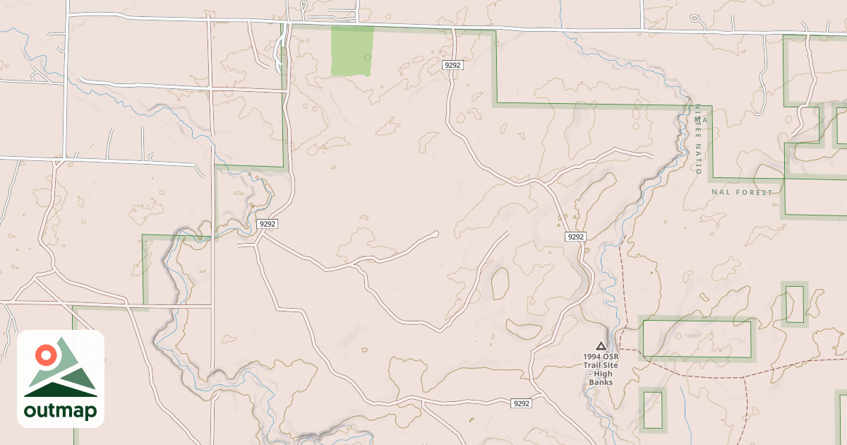 Map of 9292