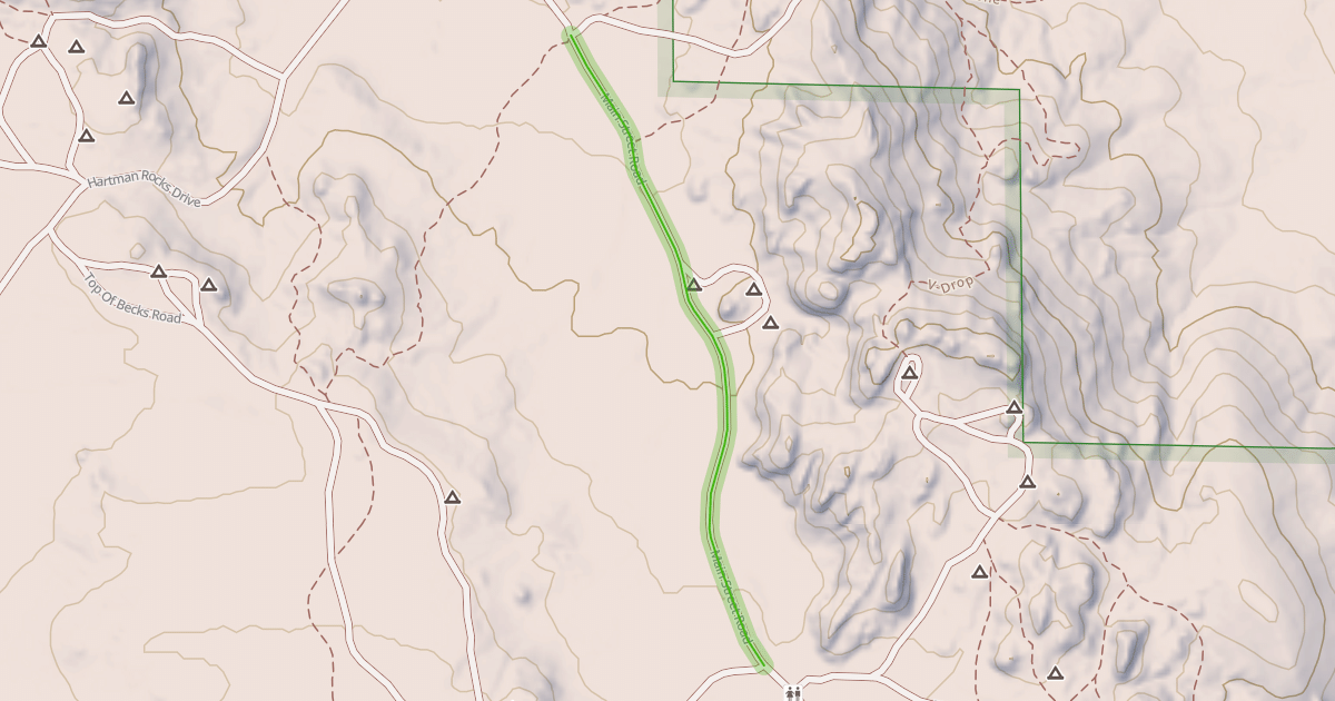Map preview of Main Street Road