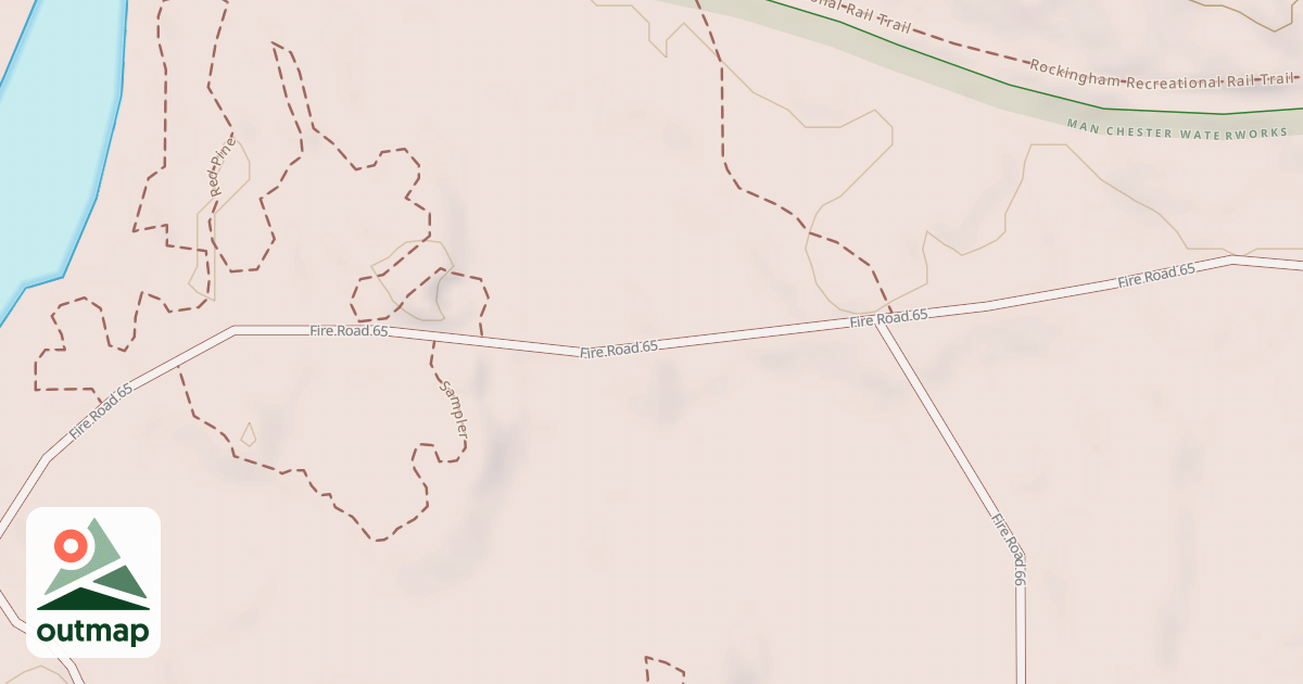 Map of USGS National Digital Trails 88f59d63-29ef-46b0-a0c4-e2d4485efd96