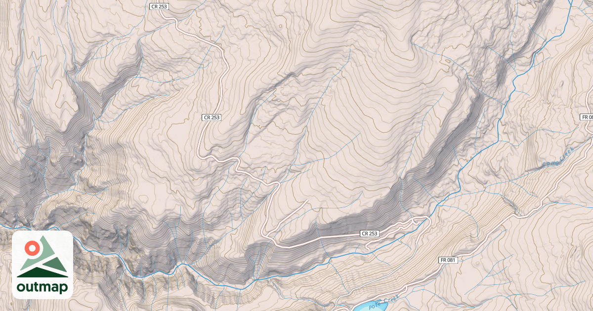 Map of MISSIONARY RIDGE
