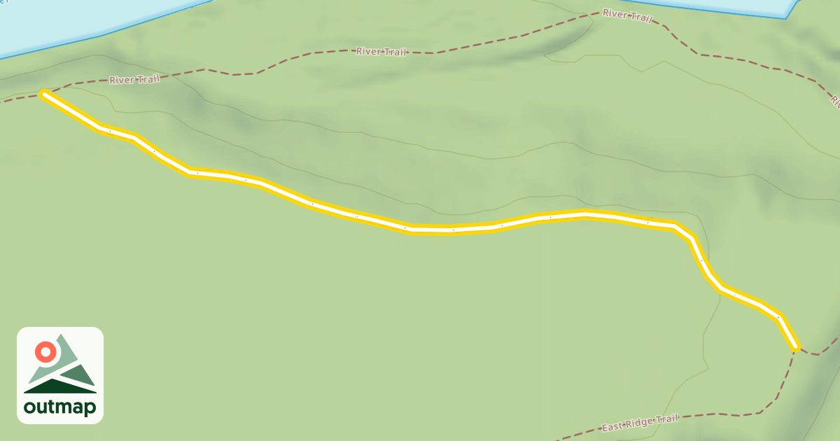 Map of Silver Creek Trail
