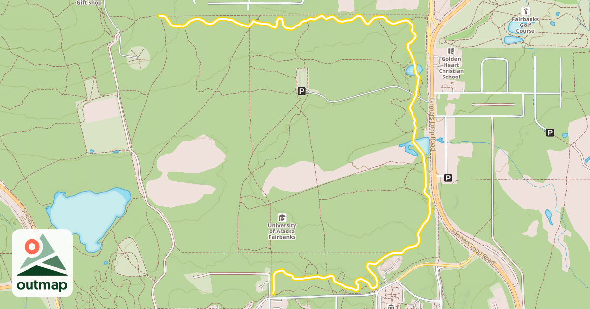 Map of Skarland 6-Mile