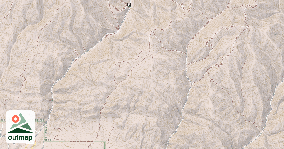 Map of Little Hellgate