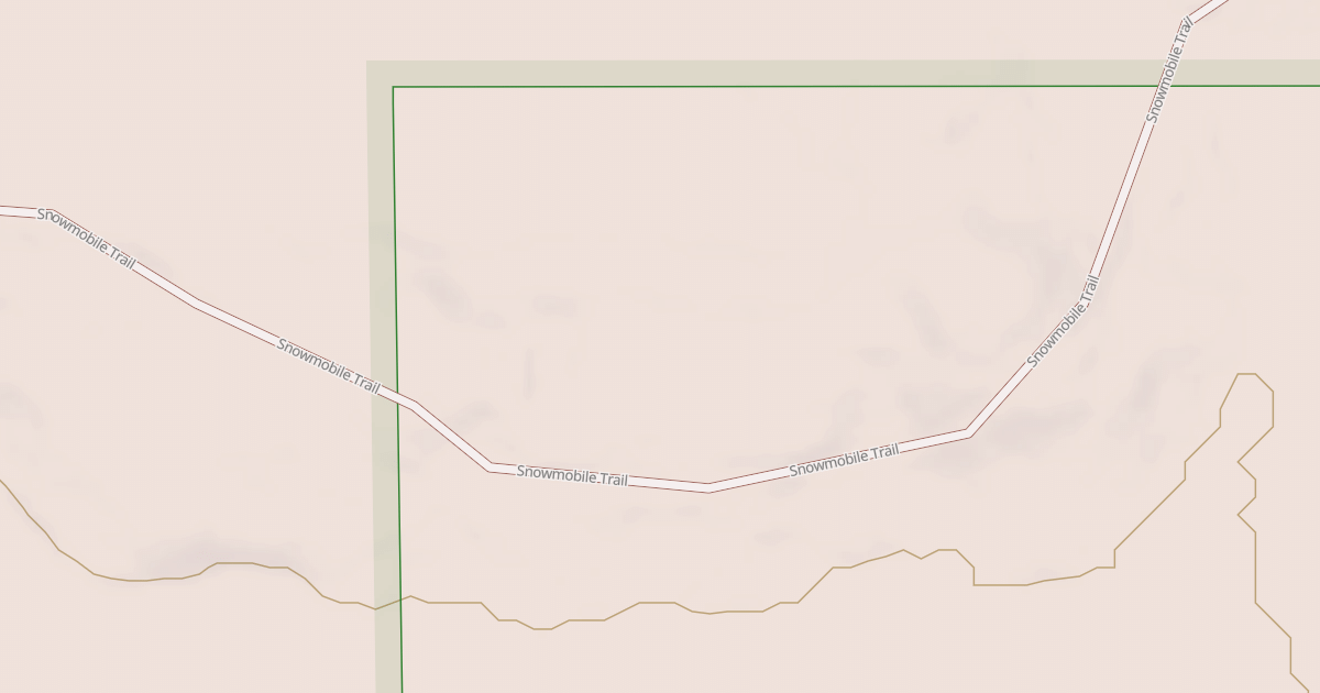 Map preview of EXPRESSWAY SNOWMOBILE ROUTE