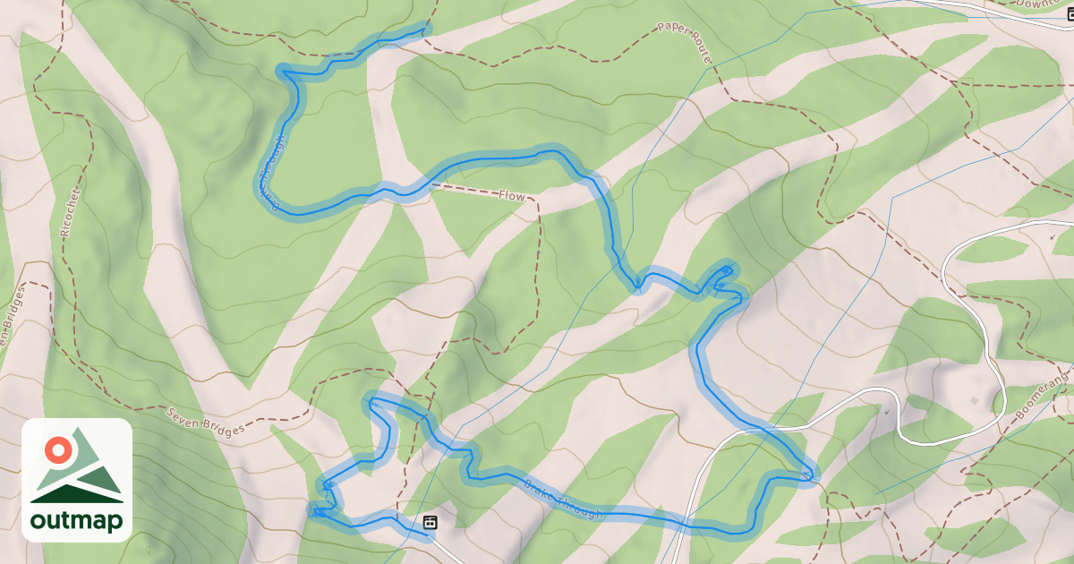 Map of Brake Through