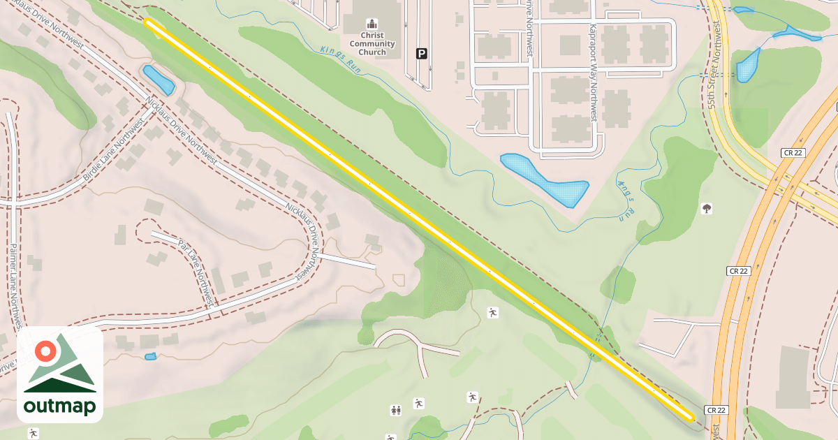 Map of Douglas State Trail