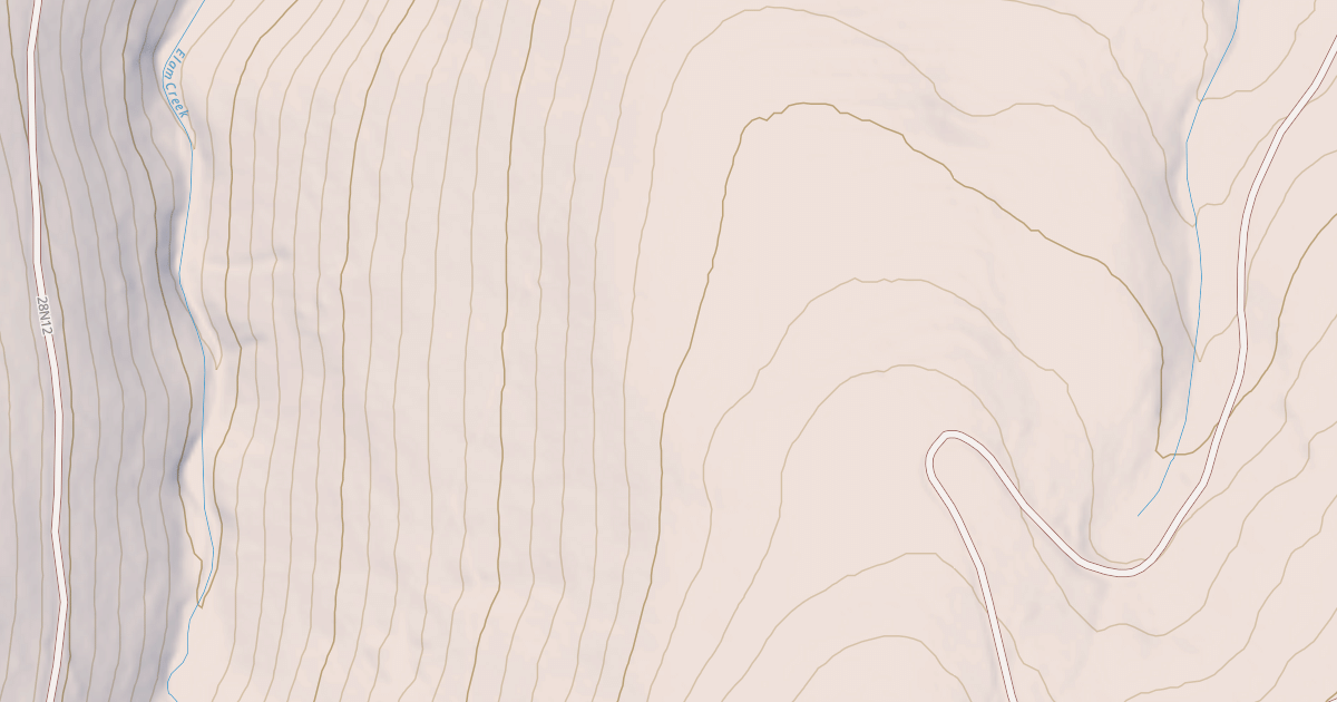 Map preview of E ELAM CREEK